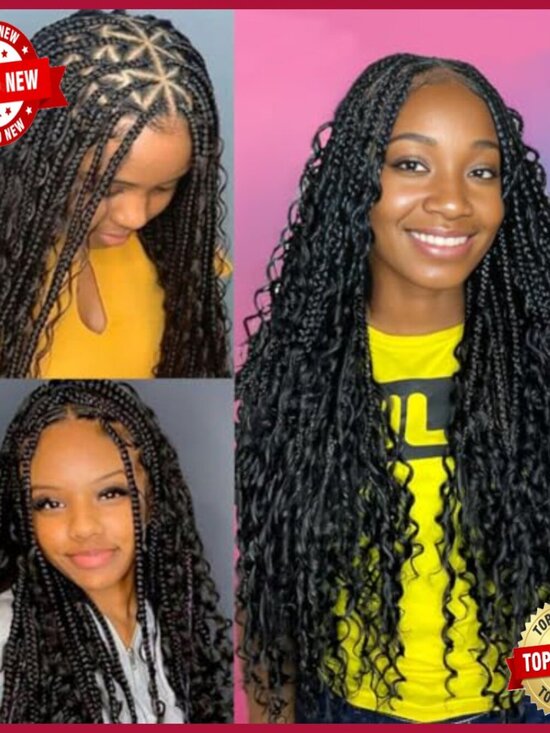 Deep Wave Human Hair Extensions 20 Inch 100g Bundle for Braiding